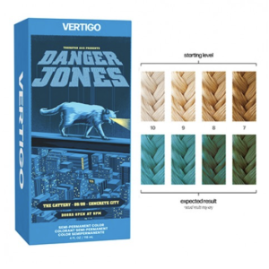 Danger Jones Vertigo Neon Blue Semi Permanent Colour